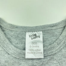 Load image into Gallery viewer, unisex Baby Berry, cotton singletsuit / romper, FUC, size 000,  