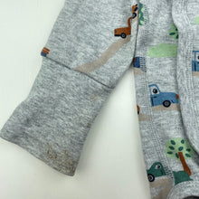 Load image into Gallery viewer, Boys Polarn O. Pyret, organic cotton bodysuit / romper, marks right cuff &amp; neck, FUC, size 00,  