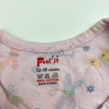 Load image into Gallery viewer, Girls Feel It, cotton summer top, butterflies, FUC, size 1,  