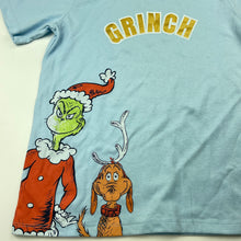 Load image into Gallery viewer, unisex Dr Seuss, The Grinch pyjama top, mark on back, FUC, size 8,  