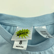 Load image into Gallery viewer, unisex Dr Seuss, The Grinch pyjama top, mark on back, FUC, size 8,  