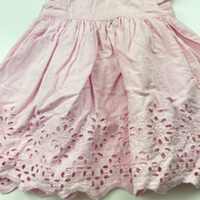 Load image into Gallery viewer, Girls Baby Berry, lined broderie cotton summer dress, NEW, size 0, L: 41cm