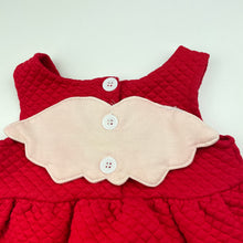 Load image into Gallery viewer, Girls ideafish, red dress, detachable wings, GUC, size 0, L: 37cm
