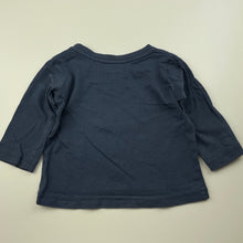 Load image into Gallery viewer, Boys Cotton On, long sleeve t-shirt / top, fox, FUC, size 00,  