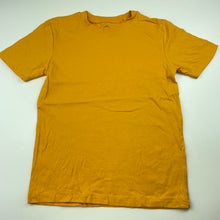 Load image into Gallery viewer, unisex B&amp;L, yellow organic cotton t-shirt / top, EUC, size 8,  