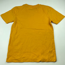 Load image into Gallery viewer, unisex B&amp;L, yellow organic cotton t-shirt / top, EUC, size 8,  
