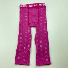 Load image into Gallery viewer, Girls Bonds, pink stretchy leggings / bottoms, FUC, size 1,  