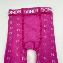 Load image into Gallery viewer, Girls Bonds, pink stretchy leggings / bottoms, FUC, size 1,  