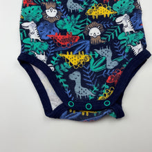 Load image into Gallery viewer, Boys Dymples, cotton singletsuit / romper, dinosaurs, FUC, size 00,  