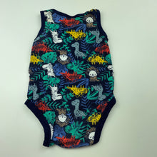 Load image into Gallery viewer, Boys Dymples, cotton singletsuit / romper, dinosaurs, FUC, size 00,  