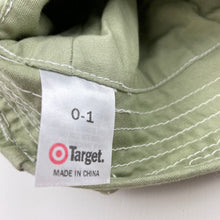 Load image into Gallery viewer, Boys Target, khaki cotton bucket hat, jungle/safari, EUC, size 0-1,  