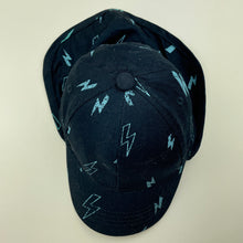 Load image into Gallery viewer, Boys Kids &amp; Co, navy cotton legionnaire's hat, EUC, size 00,  