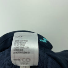 Load image into Gallery viewer, Boys Kids &amp; Co, navy cotton legionnaire's hat, EUC, size 00,  