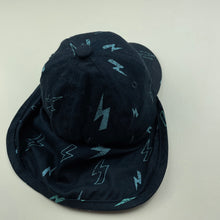 Load image into Gallery viewer, Boys Kids &amp; Co, navy cotton legionnaire's hat, EUC, size 00,  