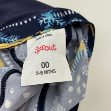 Load image into Gallery viewer, unisex Sprout, navy swim legionnaire's hat, EUC, size 00,  