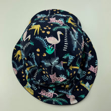Load image into Gallery viewer, unisex Sprout, navy swim legionnaire's hat, EUC, size 00,  