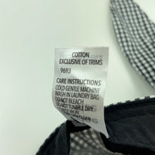 Load image into Gallery viewer, Girls KID, checked cotton hat/cap, adjustable, EUC, size 7-10,  