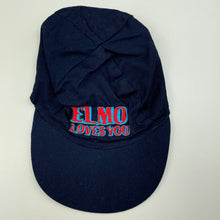 Load image into Gallery viewer, Boys navy, hat/cap, Elmo, EUC, size 000,  