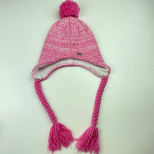 Load image into Gallery viewer, Girls Mambo, fleece lined knitted hat/beanie, EUC, size 3-5,  
