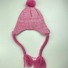Load image into Gallery viewer, Girls Mambo, fleece lined knitted hat/beanie, EUC, size 3-5,  