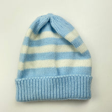 Load image into Gallery viewer, Boys striped, knitted hat/beanie, EUC, size 000-00,  