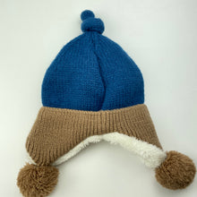 Load image into Gallery viewer, Boys fleece lined, knitted hat/beanie, EUC, size 1-2,  