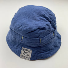 Load image into Gallery viewer, Boys Pumpkin Patch, reversible cotton bucket hat, GUC, size 00-0,  