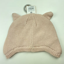 Load image into Gallery viewer, Girls Target, lined knitted hat / beanie, cat, NEW, size 4-6,  
