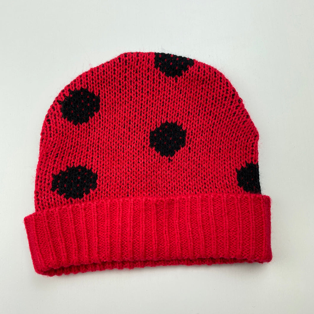 Girls Pumpkin Patch, knitted hat / beanie, EUC, size 0-1,  