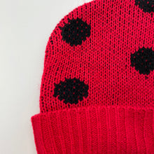 Load image into Gallery viewer, Girls Pumpkin Patch, knitted hat / beanie, EUC, size 0-1,  
