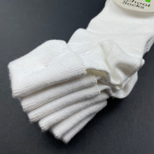 Load image into Gallery viewer, Girls Columbine, white school socks, size 7-9, NEW, size 12-14,  