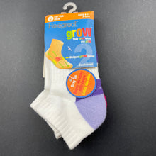 Load image into Gallery viewer, Girls Holeproof, cushioned socks, size 6-12, EUC, size 3-5,  