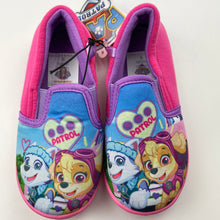 Load image into Gallery viewer, Girls Nickelodeon, Paw Patrol slippers, size 9, NEW, size 3-4,  