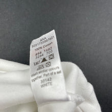 Load image into Gallery viewer, Boys George, white cotton hat / beanie, EUC, size 000-00,  