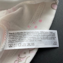 Load image into Gallery viewer, Girls The Little Linen Co, cotton hat / beanie, rabbits, EUC, size 000-00,  