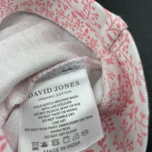 Load image into Gallery viewer, Girls David Jones, organic cotton hat / beanie, EUC, size 000,  