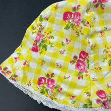 Load image into Gallery viewer, Girls reversible, cotton bucket hat, GUC, size 1-3,  
