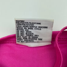 Load image into Gallery viewer, Girls Mango, pink &amp; silver dance / party dress, mark on chest, FUC, size 12, L: 70cm