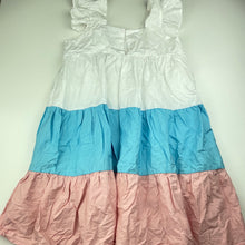 Load image into Gallery viewer, Girls Mango, lined cotton summer dress, EUC, size 10, L: 73cm