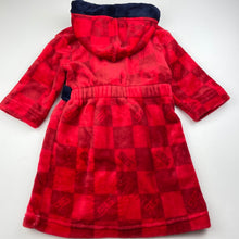 Load image into Gallery viewer, Boys Disney, Cars, fleece dressing gown / bath robe, L: 51cm, GUC, size 1,  