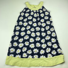 Load image into Gallery viewer, Girls Target, floral cotton casual dress, wash fade, FUC, size 6, L: 60cm