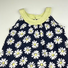 Load image into Gallery viewer, Girls Target, floral cotton casual dress, wash fade, FUC, size 6, L: 60cm