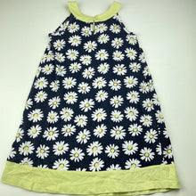 Load image into Gallery viewer, Girls Target, floral cotton casual dress, wash fade, FUC, size 6, L: 60cm