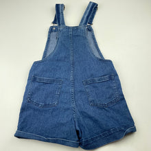 Load image into Gallery viewer, Girls Anko, stretch denim overalls / shortalls, GUC, size 6,  