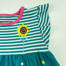 Load image into Gallery viewer, Girls stretchy, casual dress, unicorns, no labels, armpit to armpit: 27cm, EUC, size 2, L: 42cm