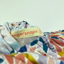 Load image into Gallery viewer, Girls Gingersnaps, floral cotton summer dress, GUC, size 4, L: 50cm