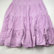 Load image into Gallery viewer, Girls KID, crinkle cotton casual summer dress, GUC, size 12, L: 76cm