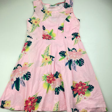 Girls Mango, stretchy floral casual dress, FUC, size 12, L: 69cm