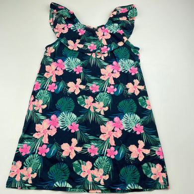 Girls Mango, floral casual summer dress, EUC, size 6, L: 59cm