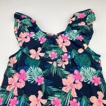 Load image into Gallery viewer, Girls Mango, floral casual summer dress, EUC, size 6, L: 59cm